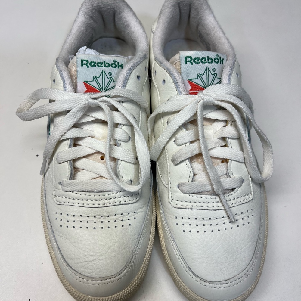 Reebok Woman’s White/Green Sneakers